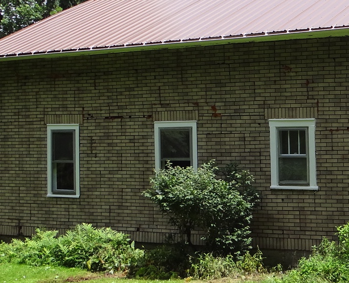 Repainted Windows and Sash on an Old House