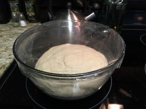 Let the dough double in size