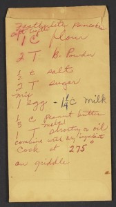 Rosa Park's original pancake recipe